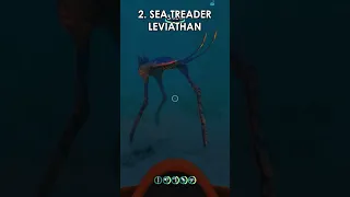 7 Giant Leviathans 🐉 | #subnautica #shorts