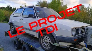 Nouveau projet !!! Golf 2 GTD SWAP 1.9 TDI PD à moins de 1000€