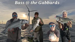 Bass fishing UK - Lure Fishing | Gabbards wind farm