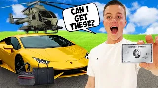 I Gave My Brother My Credit Card For 24 Hours! *NO LIMIT*
