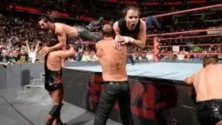 Dean Ambrose & Seth Rollins vs. The Miz & The Miztourage : Raw, July 24 2017