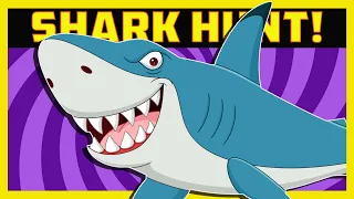 We're Going on a Shark Hunt Song for Kids | Brain Break Movement Song for Preschool and Kindergarten