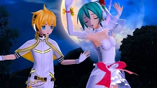 Knife - [White Outfits] Kaito • Miku • Len