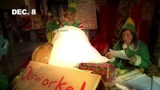 Christmas Countdown 2012 - Santa Claus Webcam: December 8