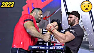 Can Levan Saginashvili Beats Denis Cyplenkov In Arm wrestling