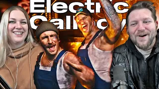 I SHOWED MY GIRLFRIEND ELECTRIC CALLBOY - TEKKNO TRAIN | First Time Reaction