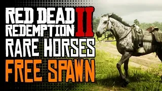 FREE **RARE** Horses SECRET SPAWN LOCATION | Red Dead Redemption 2 How To Get Rare Horses for FREE!