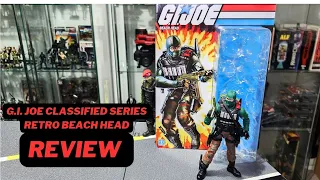 GI JOE CLASSIFIED SERIES RETRO BEACH HEAD REVIEW