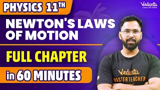 Laws of Motion Full Chapter in 60 Minutes⏳ | Class 11 Physics Chapter 4 One Shot | Anupam Sir
