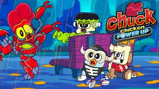 Halloween monsters  👻 Chuck Chicken PU 🎃 Superhero cartoons