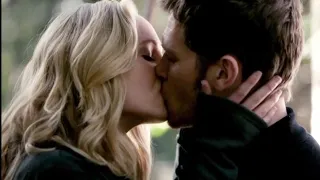 TVD 5x11 || Klaus and Caroline sleep together in woods || Klaroline Scenes HD