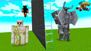 Trolei MEU INIMIGO na BATALHA DE MOBS do Minecraft!