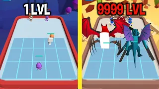 MAX LEVEL in Grimace Shake: Merge Monster Game