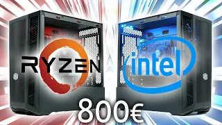 800 Euro Gaming PC 2020 | Intel vs. AMD - DAS BATTLE!!!