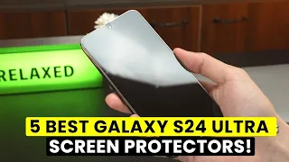 Top 5 Best Samsung Galaxy S24 Ultra Screen Protectors 2024!✅🔥🔥