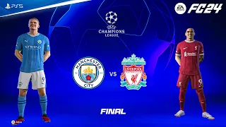 FIFA 24 - Manchester City vs Liverpool - UEFA Champions League Final | PS5™ [4K60]