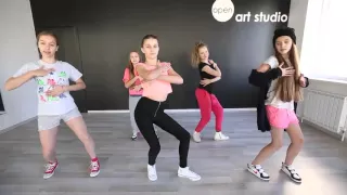 OPEN KIDS   Show Girls! официальный видео урок по хореографии из клипа   Open Art Studio