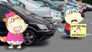 Lucy, Where are you?? Wolfoo and Lucy Playing Hide and Seek ! Wolfoo in Real Life | Funny Animation