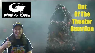 Godzilla Minus One out the theater reaction