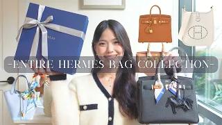 MY ENTIRE HERMES BAG COLLECTION | Ways to wear, accessorize, prices, worth it(?) ft HELAS jewelry!