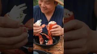 Eat Boston Lobster | TikTok Video|Eating Spicy Food and Funny Pranks| Funny Mukbang