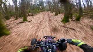 Je me PERDS dans les BOIS en QUAD ! (450 LTR Rideout #3)