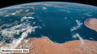 ISS Timelapse - To Europe, ascending Africa (30 May  2022)