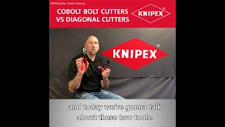 KNIPEX Tool Tips - CoBolt® Bolt Cutters vs Diagonal Cutters