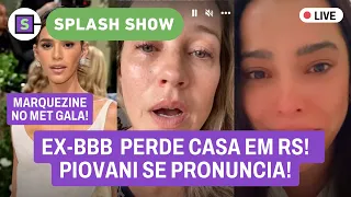 🔴 Leão Lobo e Yas Fiorelo no SPLASH SHOW ao vivo: vídeos do Rio Grande do Sul + Luana Piovani e +