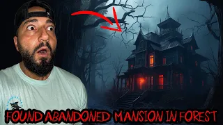 I FOUND A SECRET ABANDONED MANSION IN THE FOREST AND THIS IS WHAT HAPPENED!