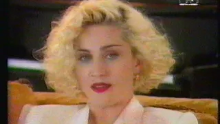 Madonna interview clip 1990