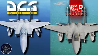 War Thunder F-15 VS DCS F-15
