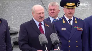 Выступление Президента Республики Беларусь А. Г. Лукашенко на церемонии возложения венков