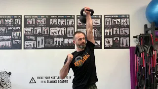 The One-Arm Kettlebell Military Press