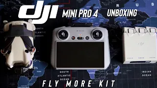 DJI Mini Pro 4 - Unboxing (with Fly More Kit)