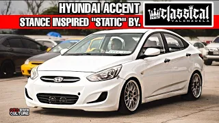 2016 Hyundai Accent Stance Inspired "STATIC" By. Classical Works Valenzuela | OtoCulture