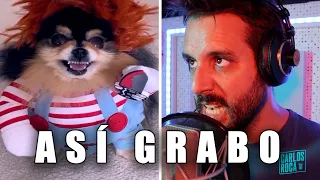 ¡ASÍ GRABO ANIMALES QUE HABLAN! Mi careto al descubierto 😄😎 -  CARLOS ROCA