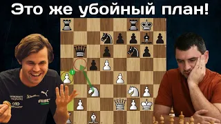 Убойная схема против Волжского гамбита! Магнус Карлсен  - Виорел Бологан 🏆 Биль 2012 ♟ Шахматы