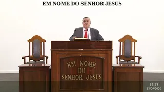 Culto online CCB conselhos 13/09/2020