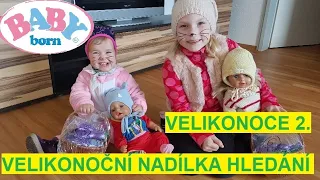 🐰 Velikonoce 2 🐰 Velikonoční nadílka - HLEDÁNÍ| Testování hraček, Baby born | Máma v Německu