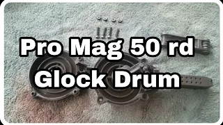 Review. Pro Mag 50 rd Glock drum.
