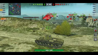 Лучший бой на КВ-3 WOT Blitz