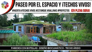 ¿Conoces los TECHOS VIVOS? ¿Y las PAREDES con BOTELLAS? eso y mucho más - TOUR por nuestro espacio