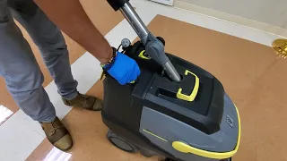 Karcher BR35/12 overview and training in Spanish