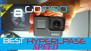 GoPro Hero 6 7 8 Best Hyperlapse (TimeWarp) Speed for Cinematic Result