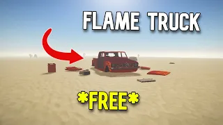 How To Get Flame Truck For Free In A Dusty Trip Roblox