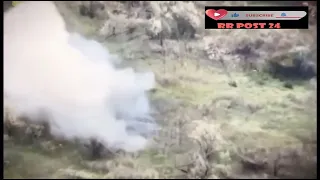 Ukraine war footage 763, Ukrainian artillery and Drones destroy Russian infantry