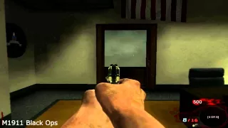 M1911 Black Ops & Black Ops 2 Sound Effects Comparison