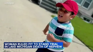 Aunt accused of pushing nephew into Lake Michigan fit to stand trial