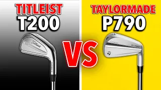 Titleist T200 vs TaylorMade P790 Irons FULL REVIEW